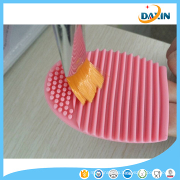 Practical Egg Shape Silicone Cosmetic Cleaning Brush